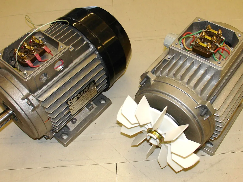 High-torque 3-phase induction motors serviced for flour mill and agricultural applications