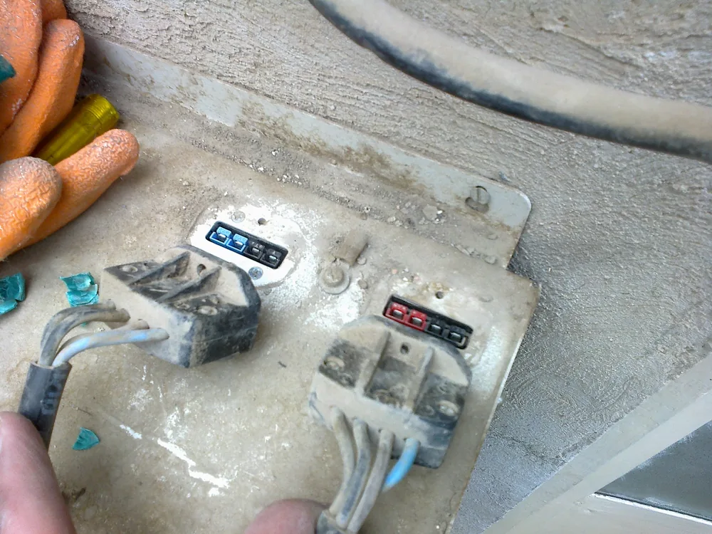 Heavy copper core transformer and automatic step-up relay board overhaul